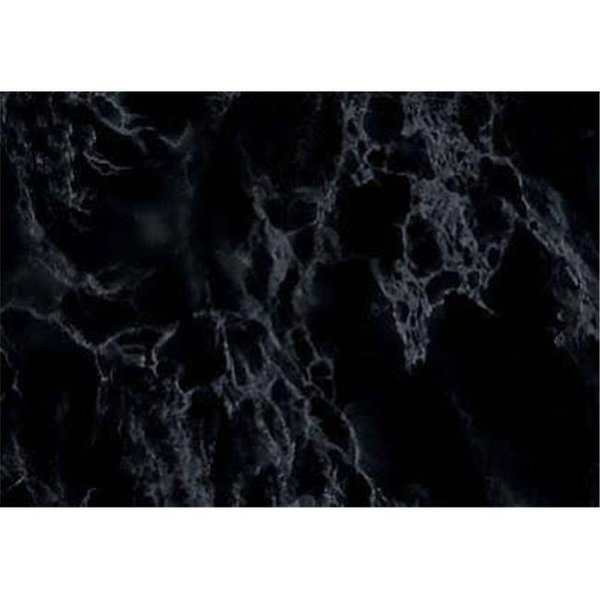 Lovelyhome 26 x 78 in. Decorative Self Adhesive Film; Marble Black LO408445